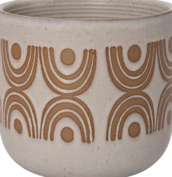 Intratuin bloempot Finn wit D 7,5 H 6,8 cm