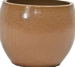 Intratuin bloempot Fins oranje D 21 H 17 cm