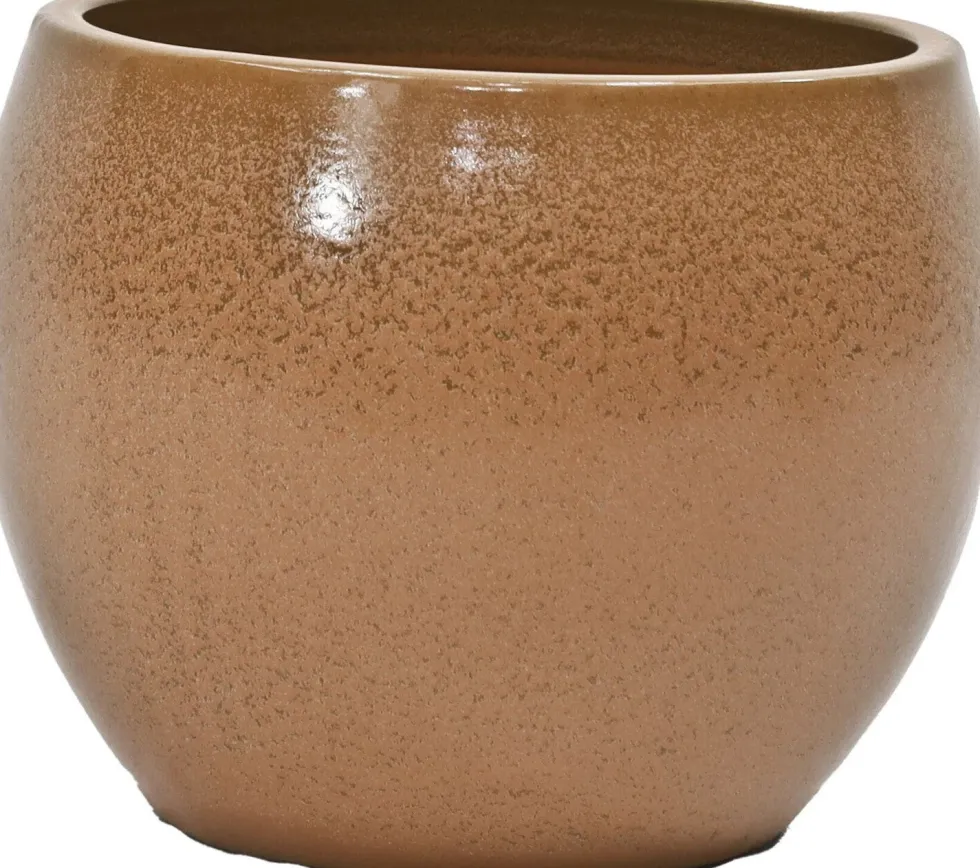 Intratuin bloempot Fins oranje D 30 H 23 cm