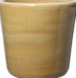 Intratuin bloempot Fleur beige D 37 H 33 cm