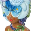 Intratuin bloempot Flora Bogota bruin 10,6 x 8,5 x 16,8 cm