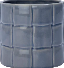 Intratuin bloempot Floris blauw D 12 H 11 cm