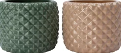 Intratuin bloempot Floris groen D 16 H 14 cm