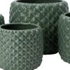 Intratuin bloempot Floris groen D 20 H 18 cm