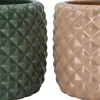 Intratuin bloempot Floris taupe D 24 H 22 cm