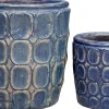Intratuin bloempot Gabriel blauw D 39 H 38 cm