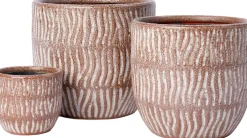 Intratuin bloempot Galen bruin D 19 H 18 cm