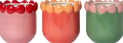 Intratuin bloempot Garo oranje D 16 H 17 cm