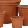 Intratuin bloempot Gary terracotta D 50 H 38 cm