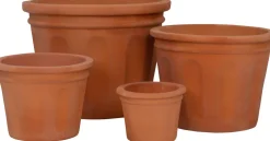 Intratuin bloempot Gary terracotta D 30 H 23 cm