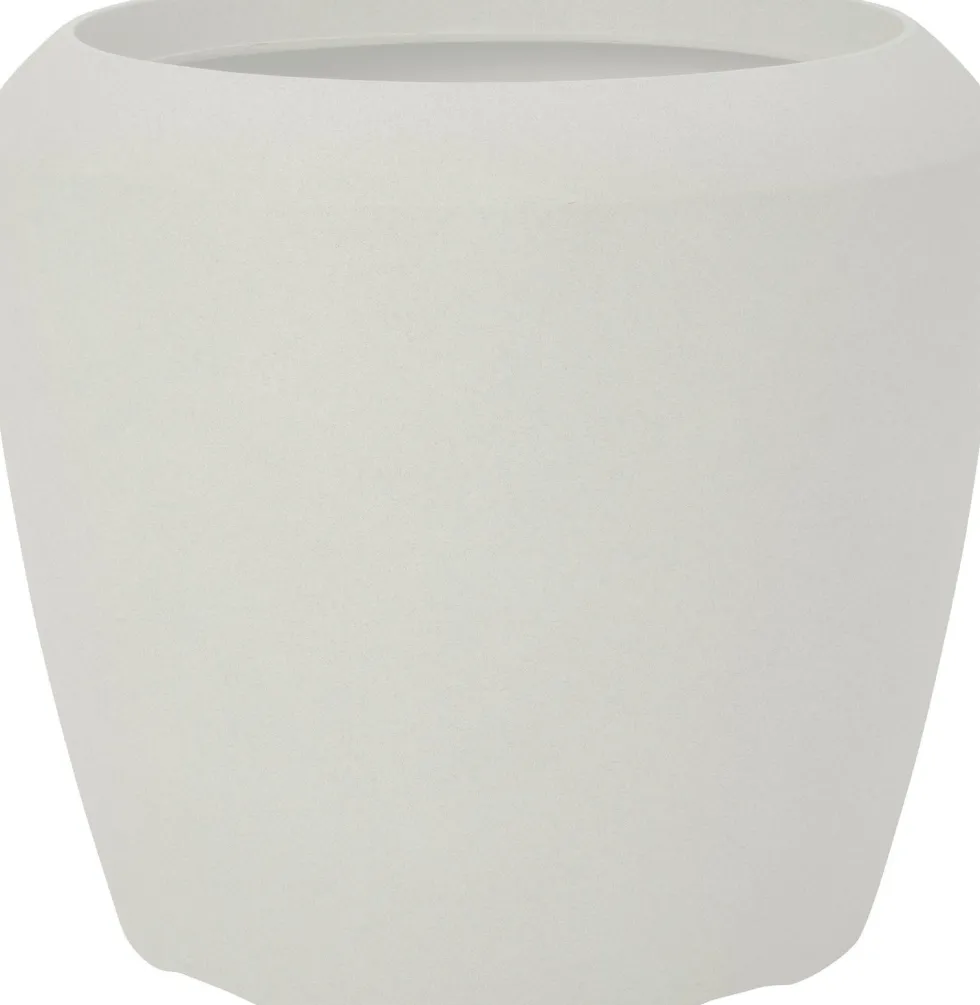Intratuin bloempot Gijón wit D 56 H 48 cm