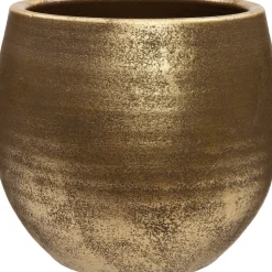 Intratuin bloempot Giorgio goud D 12 H 14 cm