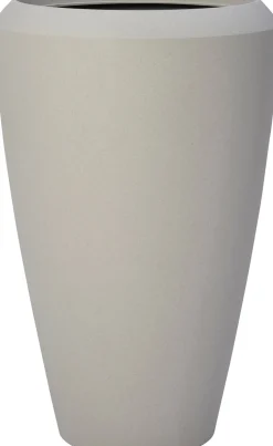 Intratuin bloempot Girona taupe D 55 H 86 cm