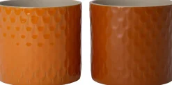 Intratuin bloempot Goos oranje D 14,5 H 12,8 cm