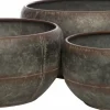 Intratuin bloempot grijs D 34 H 18,5 cm