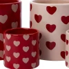 Intratuin bloempot Hartjes rood D 14 H 14 cm