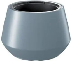 Intratuin bloempot Heos grijs D 43,6 H 29,9 cm