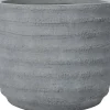 Intratuin bloempot Horizon grijs D 45 H 39 cm