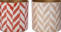 Intratuin bloempot Horta crème / beige D 15 H 15 cm