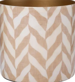Intratuin bloempot Horta crème / beige D 13 H 13 cm