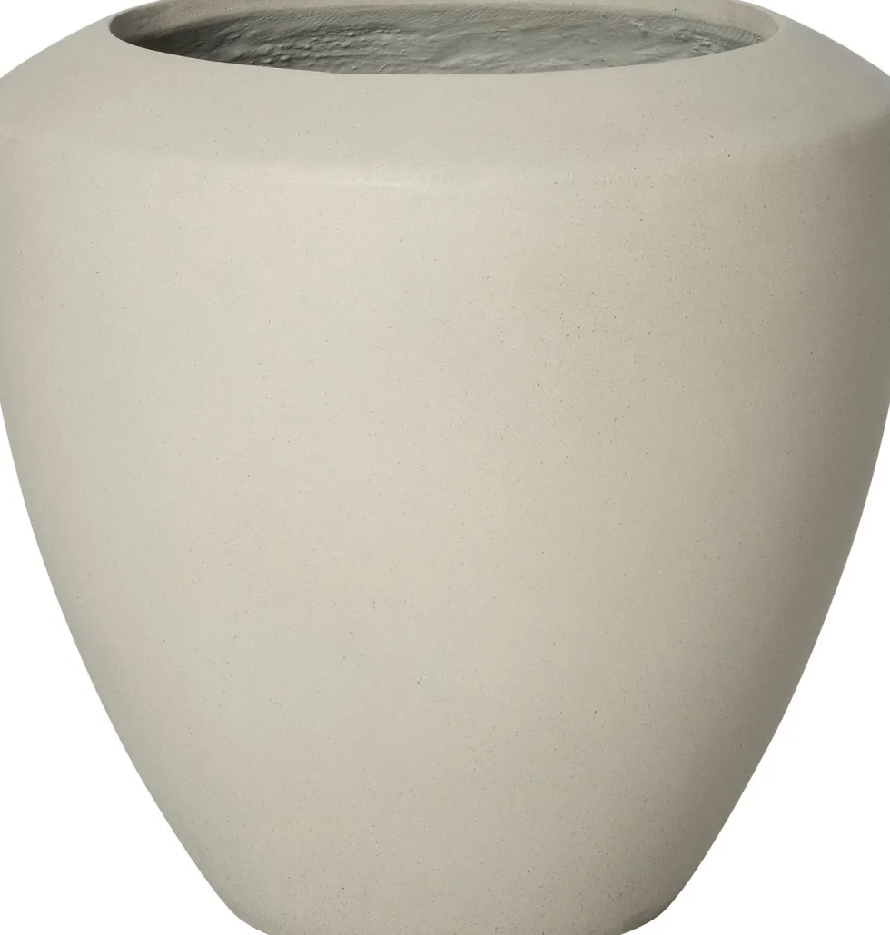 Intratuin bloempot Ibiza lichtgrijs D 56 H 54 cm