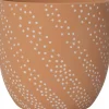 Intratuin bloempot Ids terracotta D 13,5 H 12,5 cm