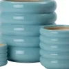 Intratuin bloempot Ilva lichtblauw D 7 H 7 cm