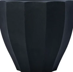 Intratuin bloempot Ipoh zwart D 60 H 54 cm