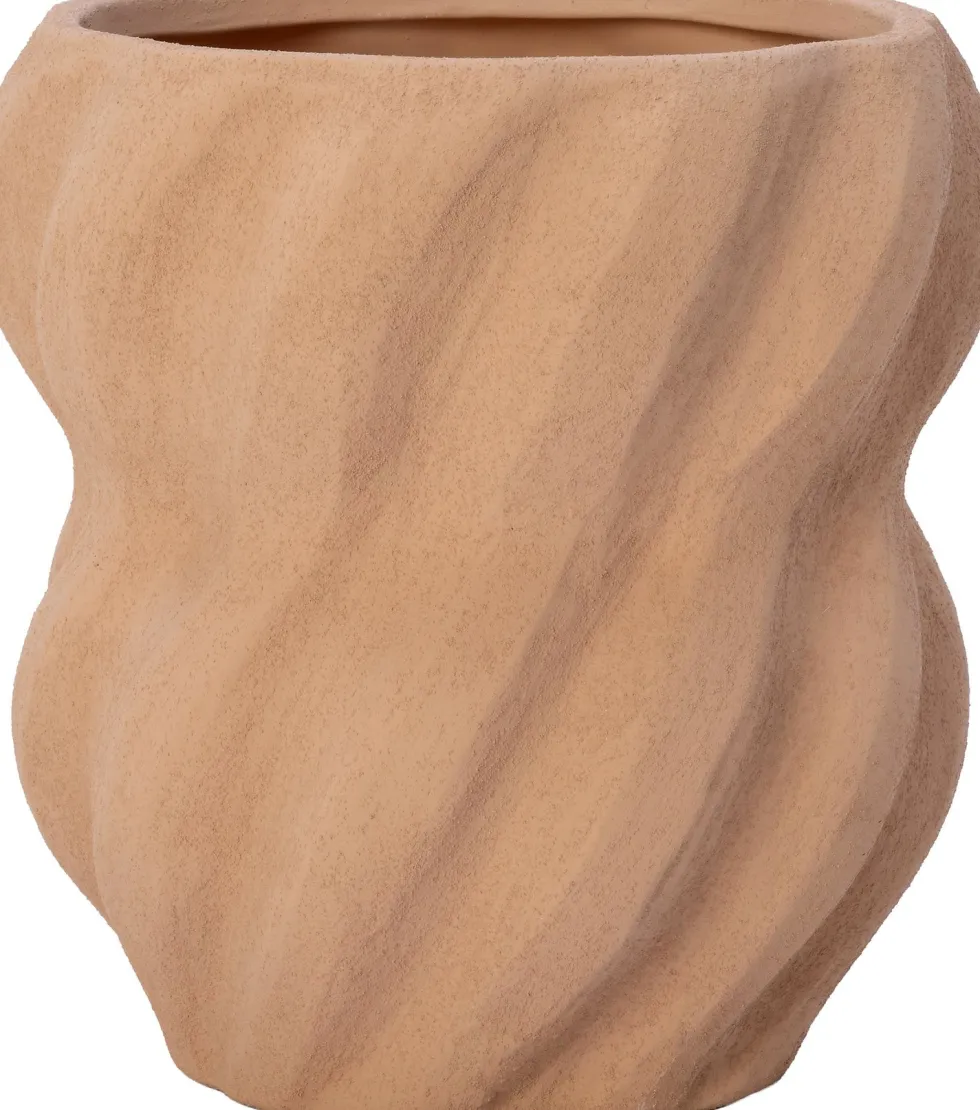 Intratuin bloempot Irina bruin D 18 H 19 cm