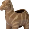 Intratuin bloempot Izzy bruin 9 x 5 x 9,5 cm