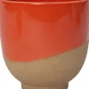 Intratuin bloempot Jade rood D 7,3 H 7 cm
