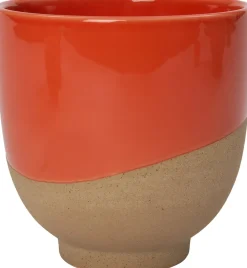 Intratuin bloempot Jade rood D 7,3 H 7 cm