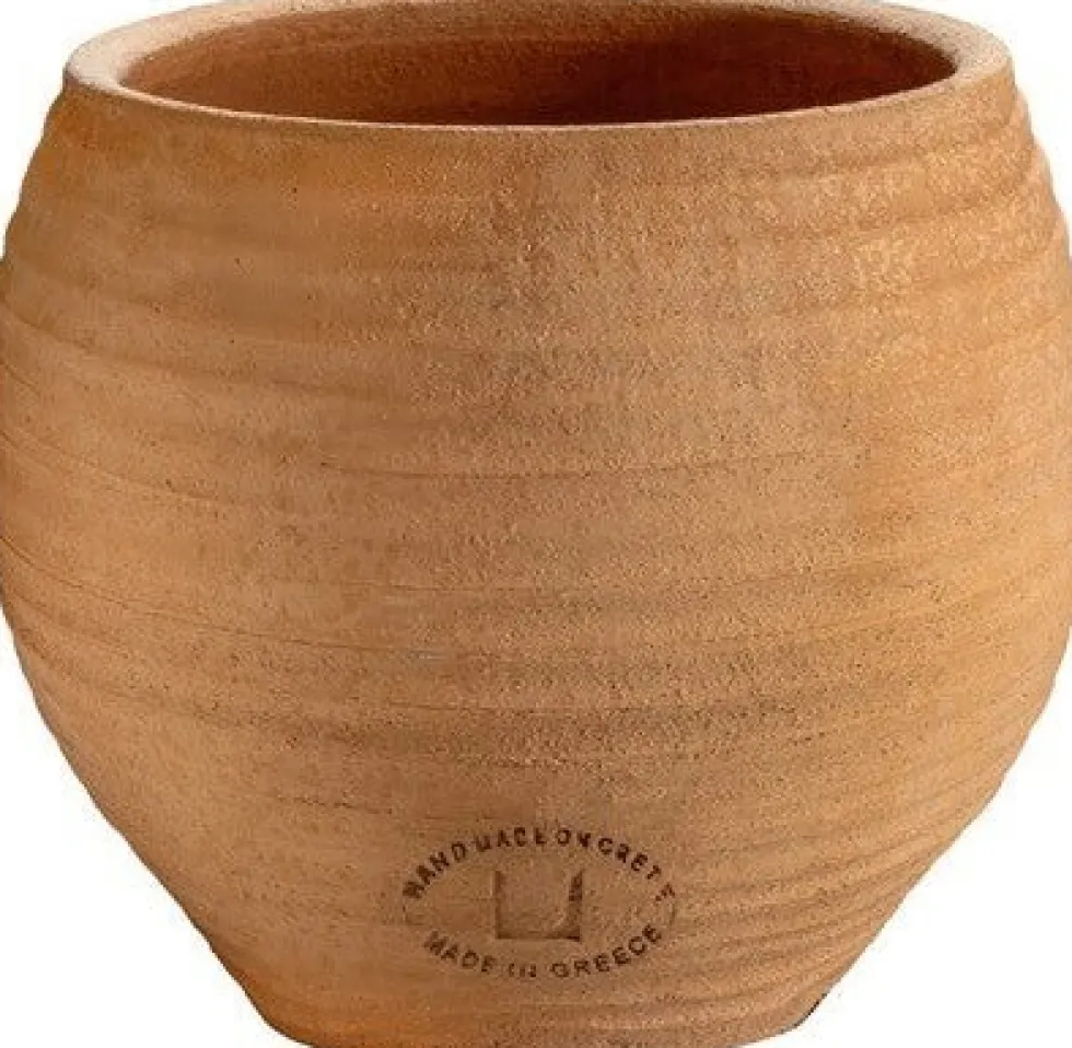 Intratuin bloempot James beige D 33 H 28 cm