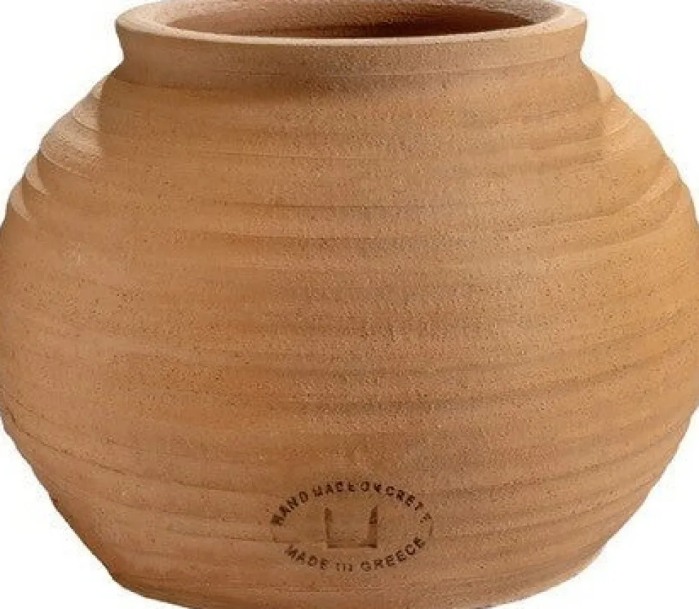 Intratuin bloempot James beige D 30 H 23 cm