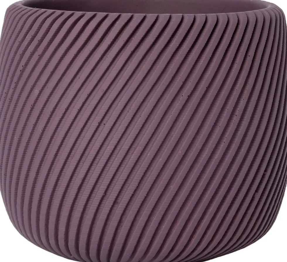 Intratuin bloempot Jela paars D 12 H 10 cm