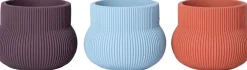 Intratuin bloempot Jela paars D 21,5 H 17 cm