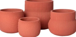 Intratuin bloempot Jela terracotta D 21,5 H 17 cm
