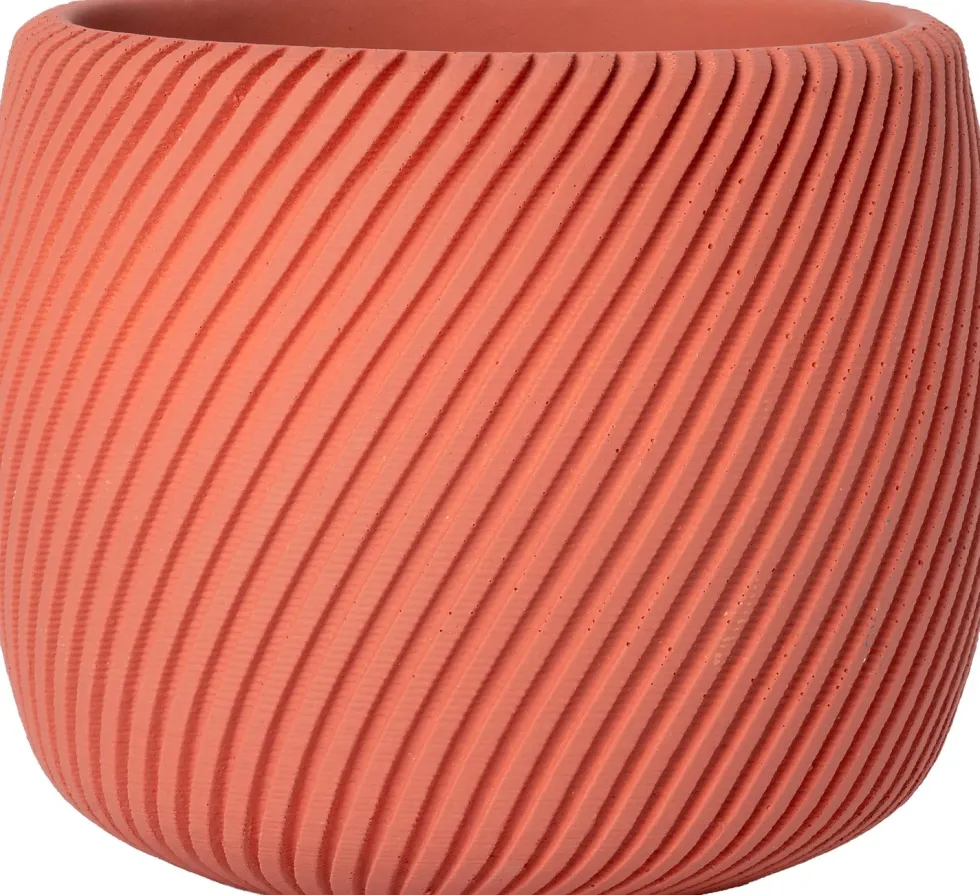 Intratuin bloempot Jela terracotta D 12 H 10 cm