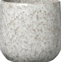 Intratuin bloempot Jinan crème D 18 H 16 cm