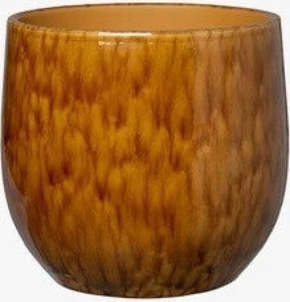 Intratuin bloempot Jin terracotta D 16 H 18 cm