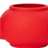 Intratuin bloempot Jody theekop strik rood 23 x 19 x 12 cm