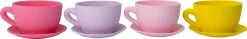 Intratuin bloempot Jody theekop roze 23 x 19 x 12 cm
