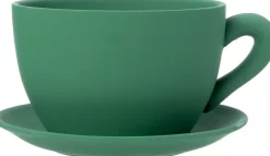 Intratuin bloempot Jody theekop groen 23 x 19 x 12 cm