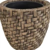 Intratuin bloempot Jonah naturel D 37 H 32 cm