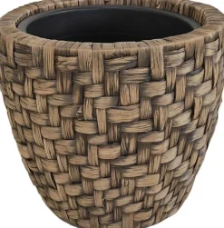 Intratuin bloempot Jonah naturel D 37 H 32 cm