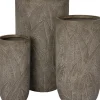 Intratuin bloempot Joris grijs D 34 H 64 cm