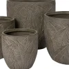 Intratuin bloempot Joris grijs D 31,5 H 30,5 cm