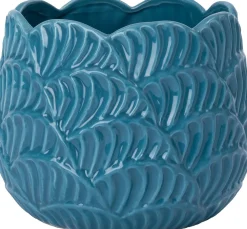 Intratuin bloempot Josip blauw D 8 H 6,5 cm