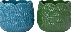 Intratuin bloempot Josip blauw D 8 H 6,5 cm