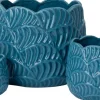 Intratuin bloempot Josip blauw D 12 H 9,5 cm